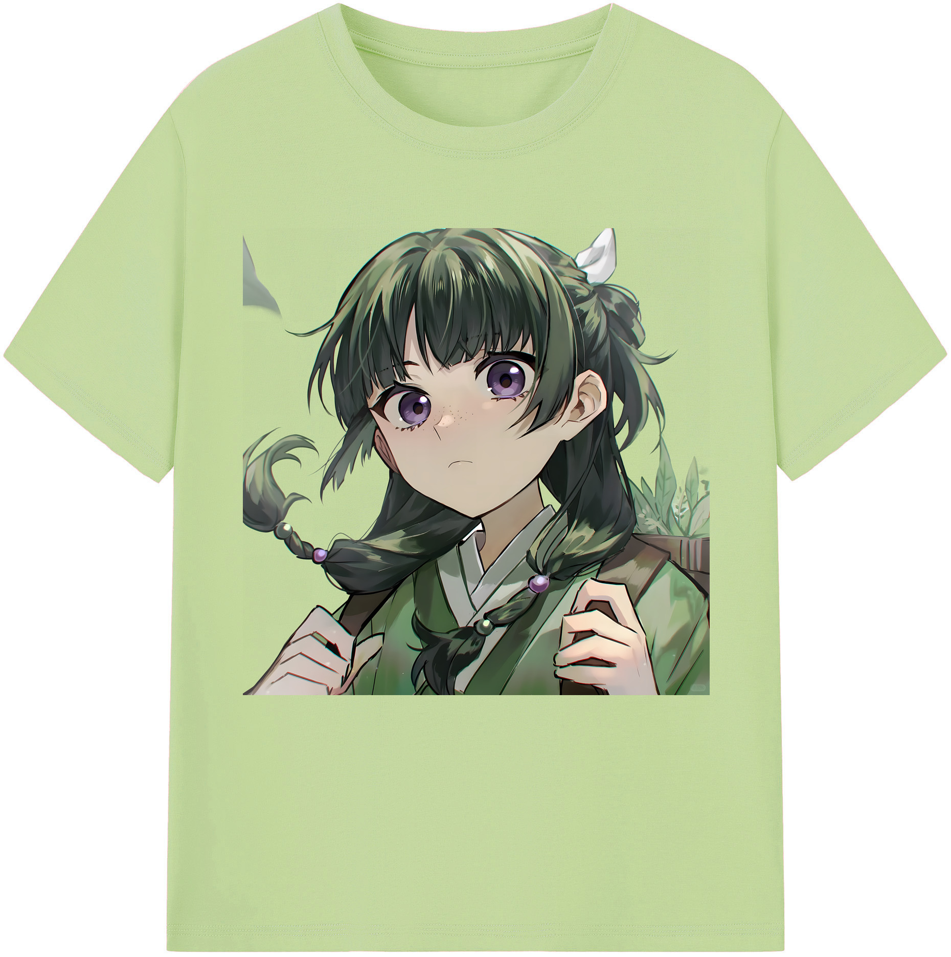 （画像用） 薬屋のひとりごと The Apothecary Diaries 綿100％半袖Tシャツ（フロントプリント）